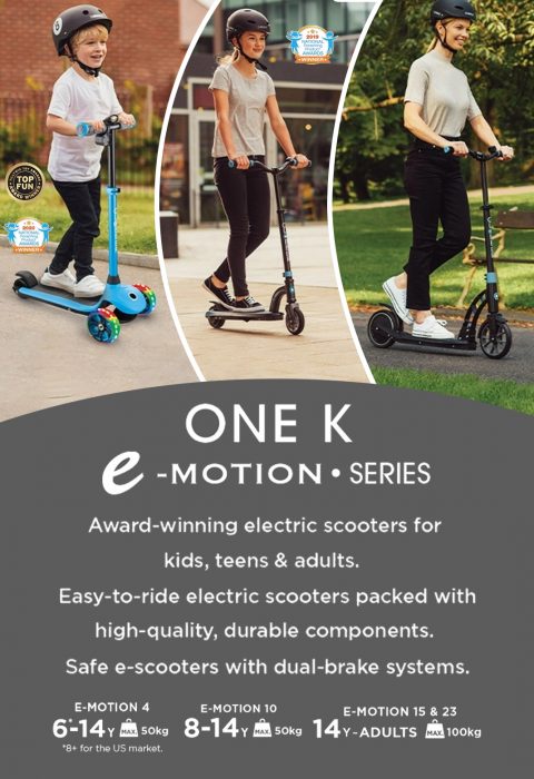 One K E-motion 10 - Globber USA