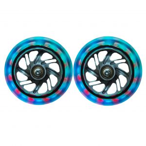 121mm LED light-up front scooter wheels